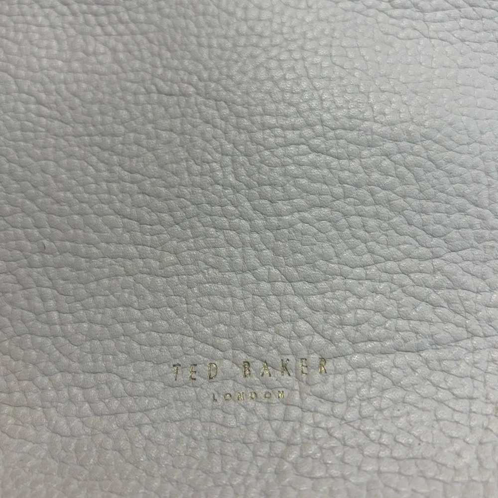 White Leather Ted Baker Crossbody Purse - Picture 2 of 11